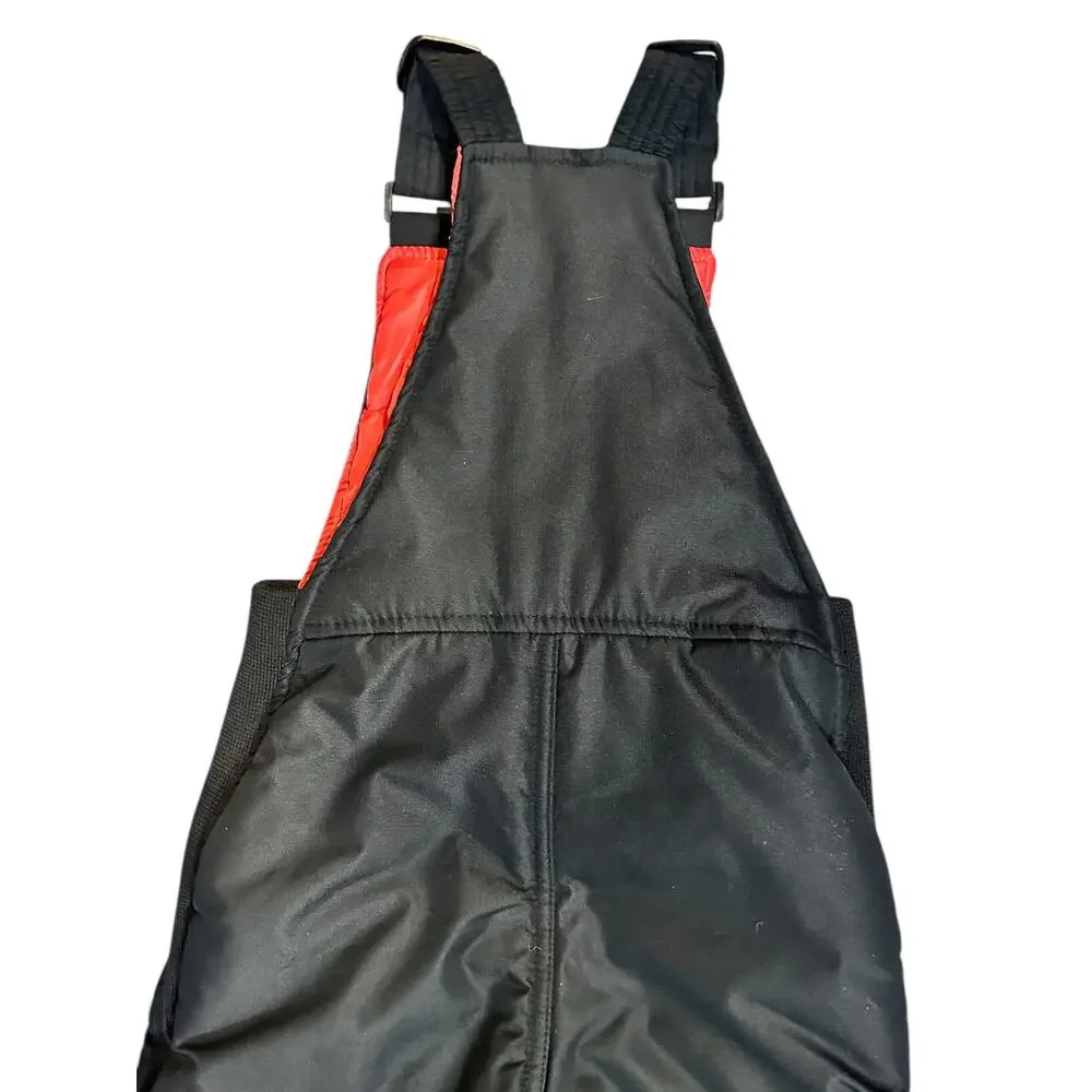 Arctix Girls Snow Bibs Size 4/5 Black Insulated Ski Snowboard Pants Winter